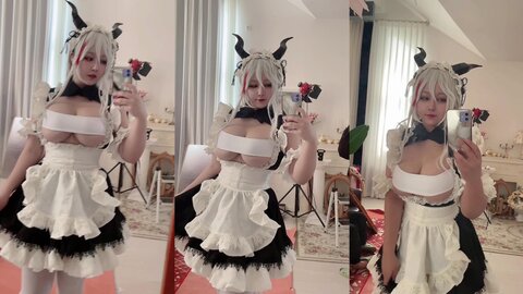 [Cosplay] KANEKO_咔喵 埃吉尔女仆 [37P3V-2.4GB] (3)