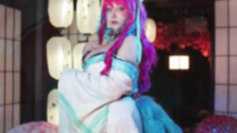 [Cosplay] KANEKO_咔喵 英雄联盟 灵魂莲华 阿狸 [17P1V-541MB]