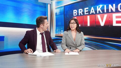 Nicole Doshi News Anchor Threesome