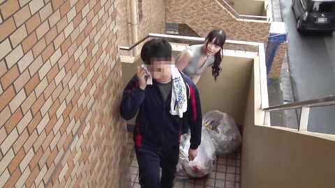 Braless Neighbor In The Morning  Nagisa Kazama