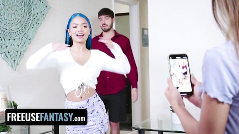 Asian Stepsisters Paisley Paige And Clara Trinity Have To Satisfy Their Stepbro