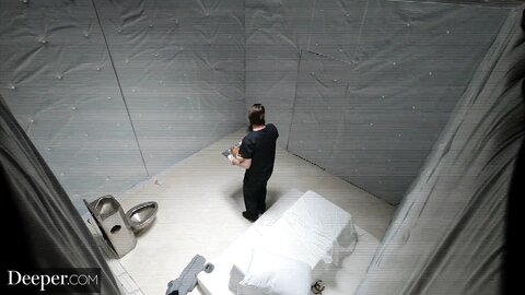Deeper Infamous Vicki Chase In Massive Cell Block Blowbang
