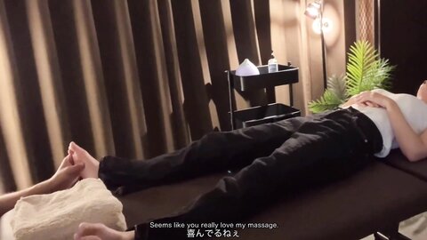 Horny Japanese Teen Had Hot Real Oil Massage With Sex Surprise
