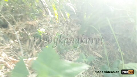 Quickie Sa Gubat  Risky Outdoor May Nakakita Samin While Fucking