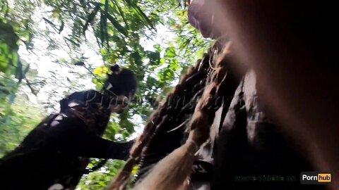 Quickie Sa Gubat  Risky Outdoor May Nakakita Samin While Fucking
