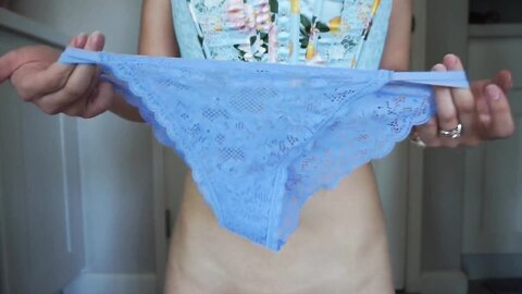 Summer Panty Try On With Masturbation Encouragement