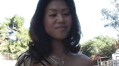 Asian Girl Bends Over And Shows Her Ass Hole