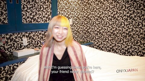 Blonde Japanese Cutie Takes Her First Black Cock And Creampie