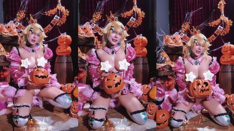 [Cosplay] Byoru Peach princess Witch [57P24V-3.55GB] (5)