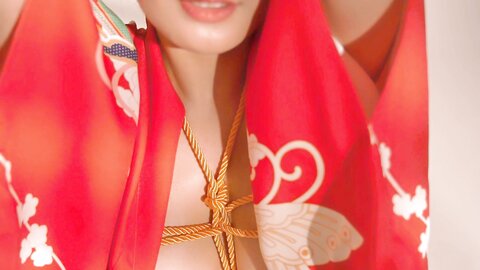 [Cosplay] 星澜是澜澜叫澜妹呀 和服绳缚 [50P1V-858MB]