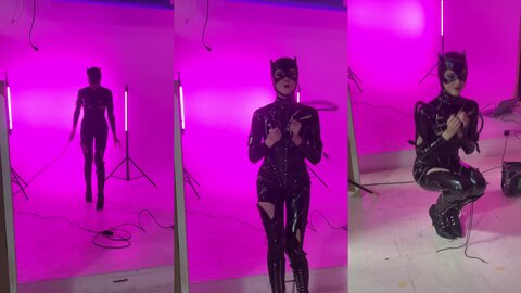 [Cosplay] Candy Ball Catwoman [96P27V-3.66GB] (10)