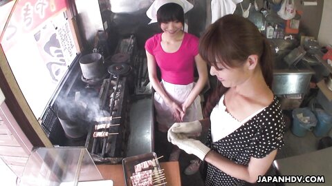 Asian  Yummy Yakitori Restaurant Akubi Yumemi Hitomi Kanou  Scene 1 310