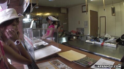 Asian  Yummy Yakitori Restaurant Akubi Yumemi Hitomi Kanou  Scene 1 310