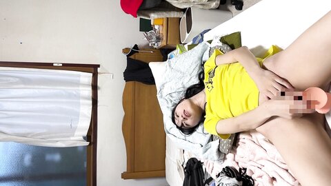SDAM-153 Former Shut-in Pokoten Painter, Iku Toba (20), Visiting Her Parents' House For A 2-day-1-night AV...