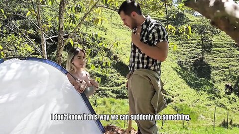 A Lumberjack Surprises Me In The Forest And I Convince Him To Fuck With Me Kourtney Love