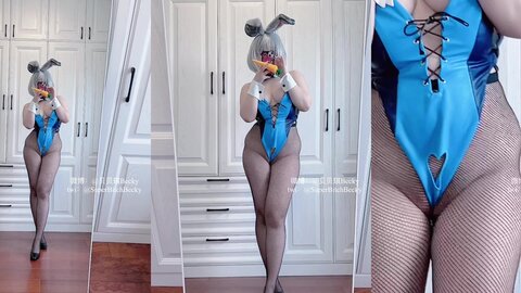 [Cosplay] 贝贝琪Becky 三色兔女郎 [24P16V-233MB] (13)