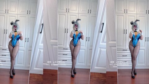 [Cosplay] 贝贝琪Becky 三色兔女郎 [24P16V-233MB] (11)