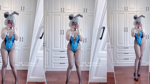 [Cosplay] 贝贝琪Becky 三色兔女郎 [24P16V-233MB] (2)