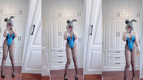 [Cosplay] 贝贝琪Becky 三色兔女郎 [24P16V-233MB] (15)