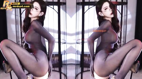 One-piece crotchless black stockings, frantic masturbation on a slutty pussy