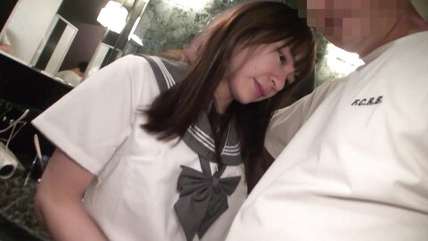 4808498 [Uncensored]****zynxzjo* Kaw●na-like, Dirty Uniformed Beautiful Woman Gets Old Man`s Dick Twisting and Deep Throating - Ultra-Sensitive Pussy Gets Cocked with Vibrator and Dick and Ejaculates Twice in