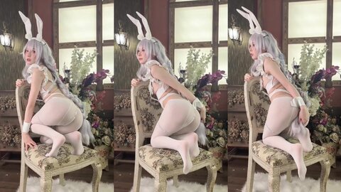 [Cosplay] 西园寺南歌 碧蓝航线恶毒兔女郎[25P10V-145M] (5)