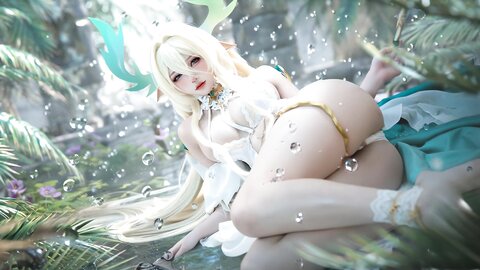 [Cosplay] 阿薰kaOri 碧蓝航线 金狮 [238P5V-4.93GB] (4)
