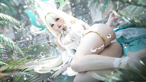[Cosplay] 阿薰kaOri 碧蓝航线 金狮 [238P5V-4.93GB] (4)