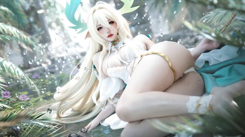 [Cosplay] 阿薰kaOri 碧蓝航线 金狮 [238P5V-4.93GB] (4)