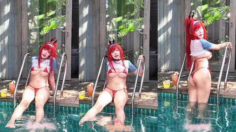 [Cosplay] Byoru NIKKE Rapi Redhood Summer [53P22V-3.56GB] (17)