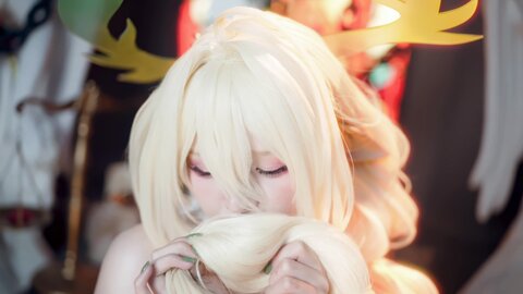 [Cosplay] 阿薰kaOri 碧蓝航线 金狮 [238P5V-4.93GB] (2)