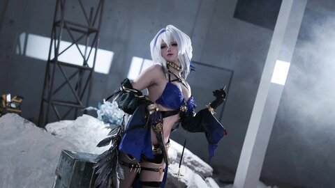[Cosplay] 阿薰kaOri 鸣潮 嘉贝莉娜 [267P11V-7.47GB]