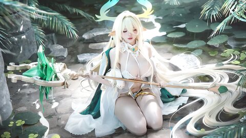 [Cosplay] 阿薰kaOri 碧蓝航线 金狮 [238P5V-4.93GB] (3)