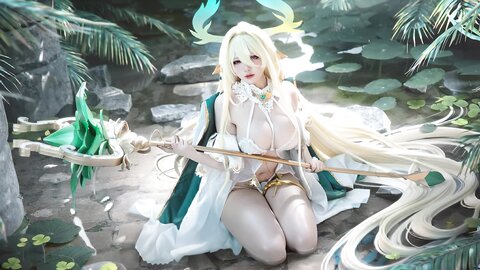 [Cosplay] 阿薰kaOri 碧蓝航线 金狮 [238P5V-4.93GB] (3)