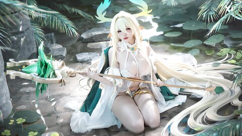 [Cosplay] 阿薰kaOri 碧蓝航线 金狮 [238P5V-4.93GB] (3)
