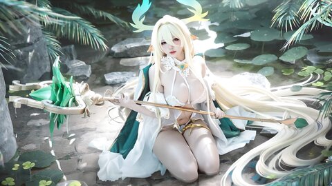 [Cosplay] 阿薰kaOri 碧蓝航线 金狮 [238P5V-4.93GB] (3)