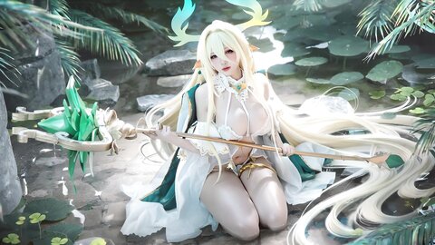 [Cosplay] 阿薰kaOri 碧蓝航线 金狮 [238P5V-4.93GB] (3)