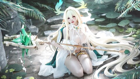 [Cosplay] 阿薰kaOri 碧蓝航线 金狮 [238P5V-4.93GB] (3)