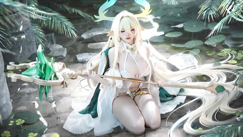 [Cosplay] 阿薰kaOri 碧蓝航线 金狮 [238P5V-4.93GB] (3)