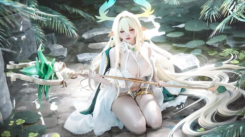 [Cosplay] 阿薰kaOri 碧蓝航线 金狮 [238P5V-4.93GB] (3)