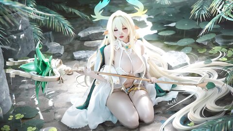 [Cosplay] 阿薰kaOri 碧蓝航线 金狮 [238P5V-4.93GB] (3)