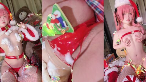 [Cosplay] 神沢永莉 uiri圣诞少女 [84P1V-937MB]