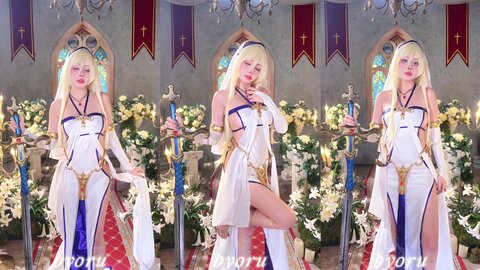 [Cosplay] Byoru Sword Maiden [77P23V-4.21GB] (13)