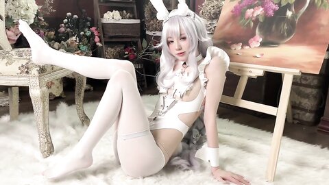 [Cosplay] 西园寺南歌 碧蓝航线恶毒兔女郎[25P10V-145M]