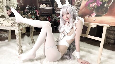 [Cosplay] 西园寺南歌 碧蓝航线恶毒兔女郎[25P10V-145M]