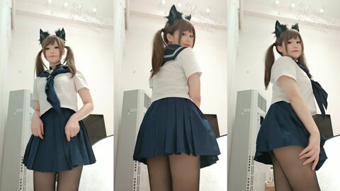 [Cosplay] Nyako喵子 セーラ服とプレゼント [151P5V-715MB] (4)