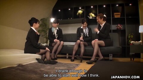 Asian  Flight Attendant Gangbang Party Luke Ichinose  Scene 1 131