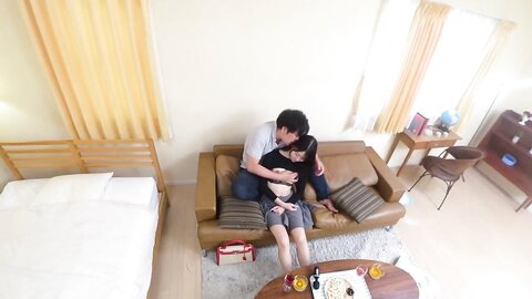 Lovey Dovey Sex With A Black Haired Beauty Found On A Dating Site  Yamashita Moeka