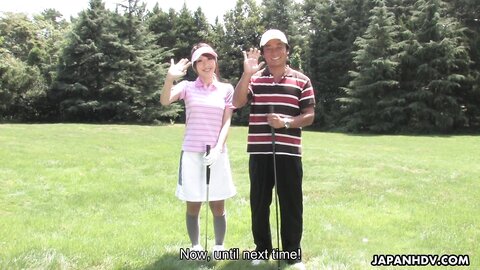 Asian  Golf Fan Karin Mizuno  Scene 1 169