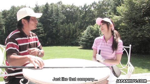 Asian  Golf Fan Karin Mizuno  Scene 1 169